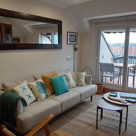 Apartamento Atico con terraza y piscina comunitaria Ribadeo Exterior foto