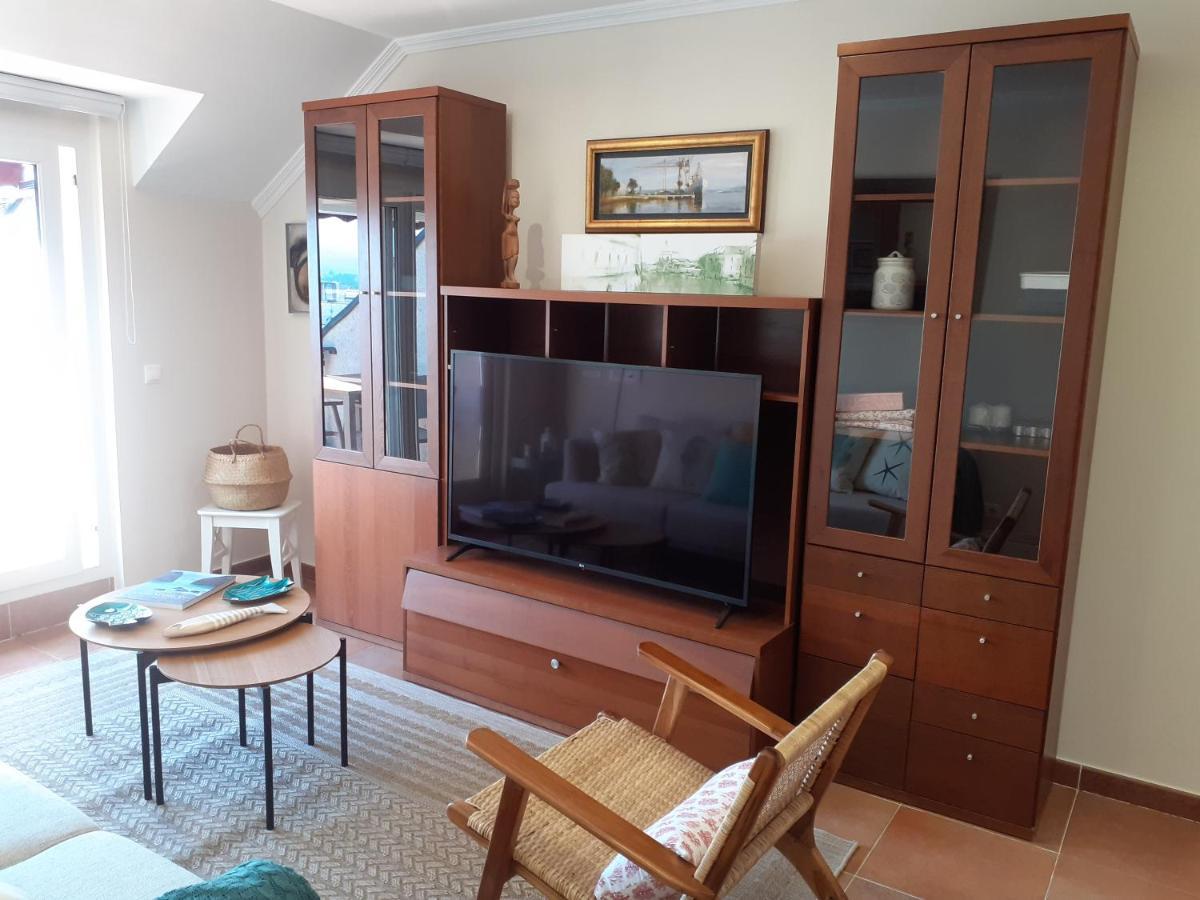 Apartamento Atico con terraza y piscina comunitaria Ribadeo Exterior foto